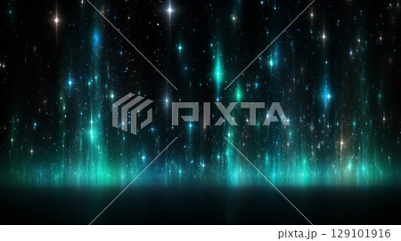 Abstract neon lights isolated on black background 129101916
