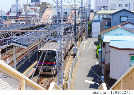 東京都葛飾区京成高砂駅周辺2025年7月 129102273
