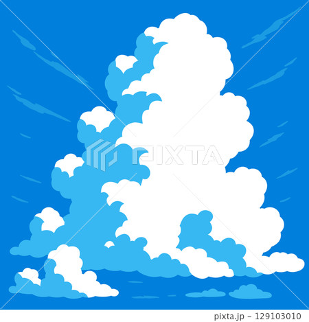 入道雲「AI生成画像」 129103010