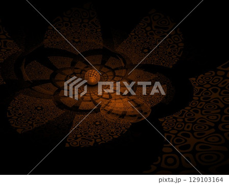 Imaginatory fractal abstract background Image 129103164
