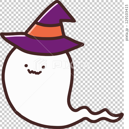 A ghost with a hat 129103415