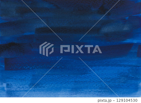 夜空のイメージのランダム水彩グラデーション素材 129104530