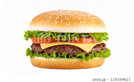ハンバーガー 129104621
