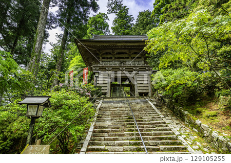 四国八十八箇所21番　太龍寺　鐘楼門　徳島県阿南市 129105255