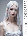 アルビノの美少女 129105822