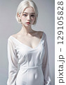 アルビノの美少女 129105828