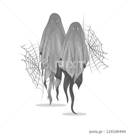 Illustration of Ghost Illustration of Ghost 129106494