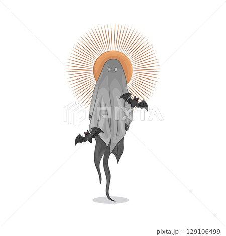 Illustration of Ghost Illustration of Ghost 129106499