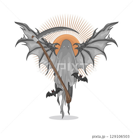 Illustration of Winged Ghost  129106503