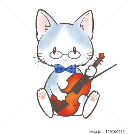 バイオリンねこ16 129106653