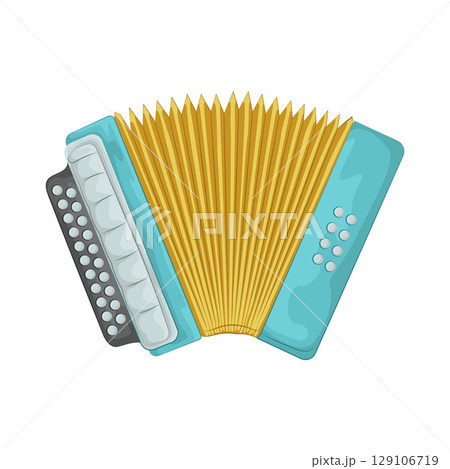 Illustration of Accordion Illustration of Accordion 129106719