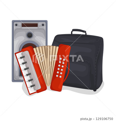 Illustration of Accordion  129106750