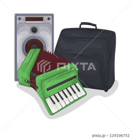 Illustration of Accordion  129106752