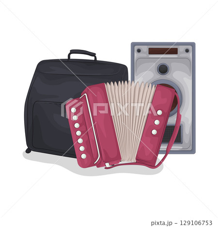 Illustration of Accordion  129106753