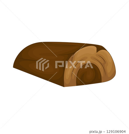 Illustration of Wood Trunk  129106904