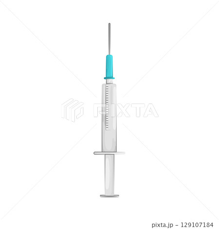 Illustration of Syringe  129107184