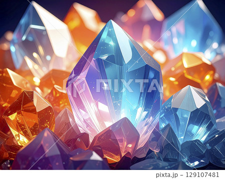 クリスタル AI生成画像   クリスタル AI生成画像   129107481
