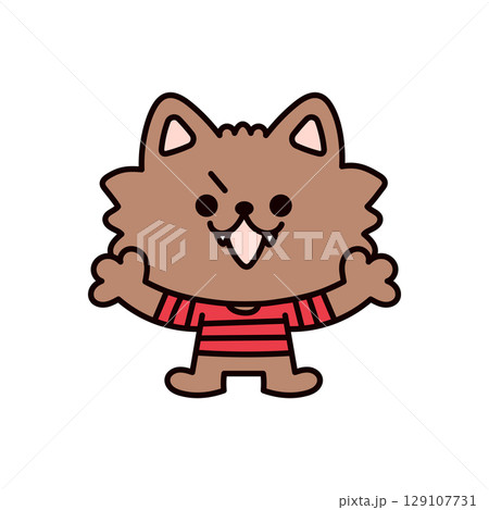 狼男のイラスト 狼男のイラスト 129107731