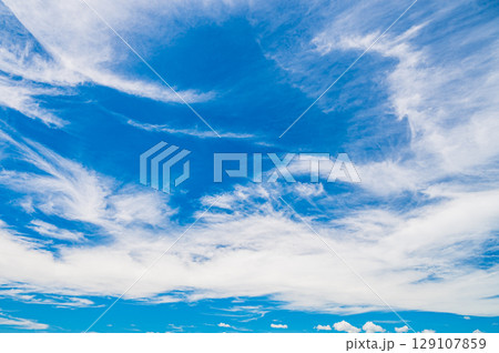 琵琶湖風景　滋賀県高島市海津大崎からの眺め 129107859