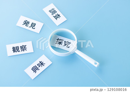 虫眼鏡が意味する事柄 129108016