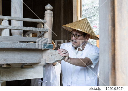 岩屋寺でお遍路体験　愛知　南知多 129108074