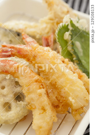 天ぷら、日本食、美味しい 129108133