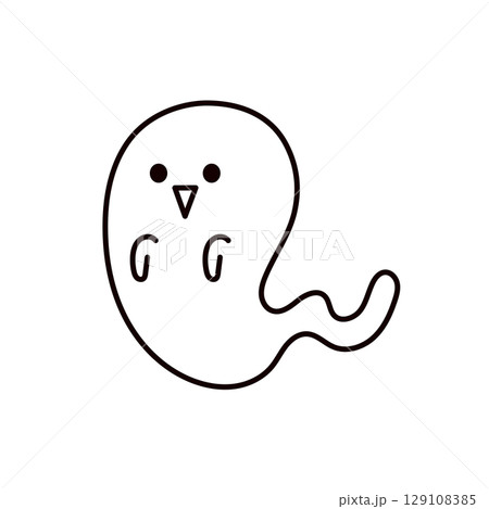 おばけのイラスト おばけのイラスト 129108385