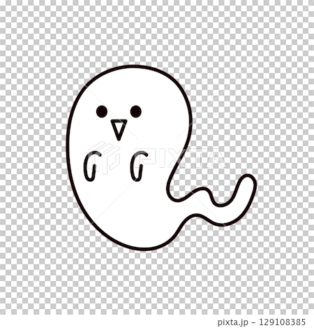 おばけのイラスト おばけのイラスト 129108385