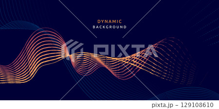 Abstract Dynamic Line Sport Background 129108610