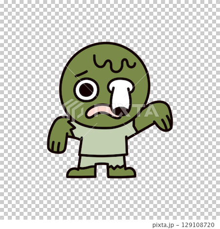 ゾンビのイラスト 129108720