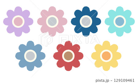 デイジーの花1 セット 129109461