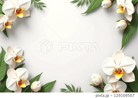 フラワーフレーム　フリースペース付 129109507