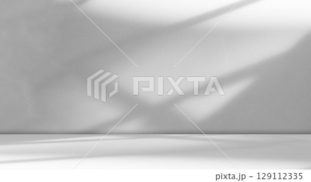 Background Floor Shadow Wall Kitchen Concrete White Texture Light Texture Abstract Mockup Product Marble Room Studio Display Plant Cement 3d Bg Minimal Shelft Bar Silhouette Leaves Backdrop Vintage. 129112335