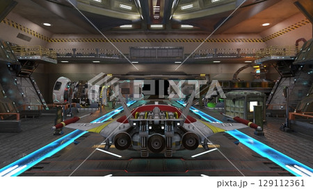 宇宙船格納庫 129112361