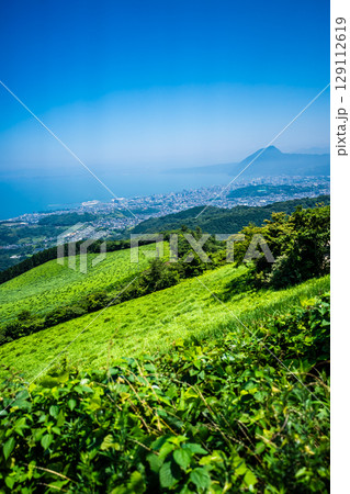 十文字原展望台から別府市の眺め【大分県別府市】 129112619