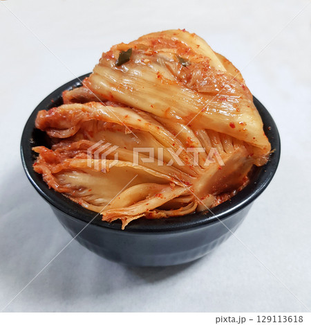 Well-fermented Kimjang Kimchi A Traditional Korean Side Dish 129113618