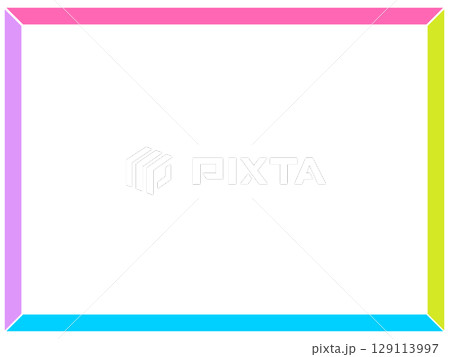シンプルなフレーム シンプルなフレーム 129113997