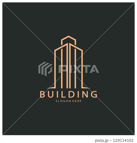 Building logo vector illustration design,Real Estate logo template, Logo symbol icon Building logo vector illustration design,Real Estate logo template, Logo symbol icon 129114102