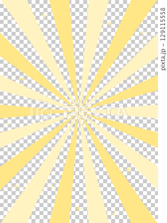 Concentrated line glitter yellow background vector 129115558