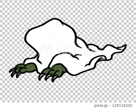 妖怪大布のデフォルメイラスト 129116292