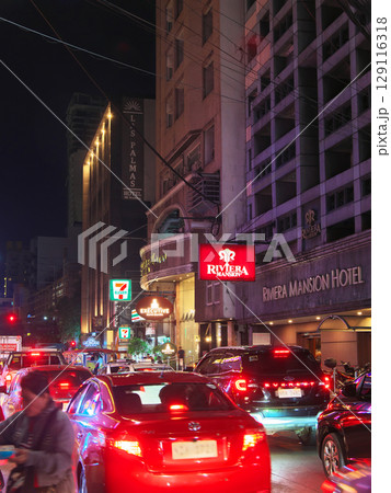 躍動するフィリピン - 賑わうマニラ(マラテ)の夕景 都市景観(2025年5月) 躍動するフィリピン - 賑わうマニラ(マラテ)の夕景 都市景観(2025年5月) 129116318