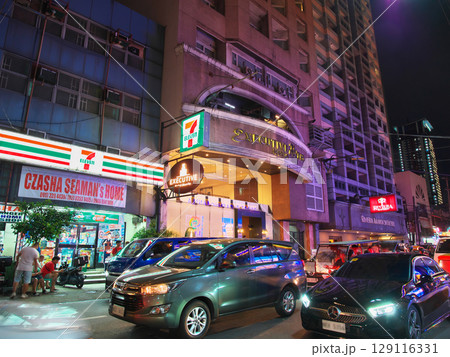 躍動するフィリピン - 賑わうマニラ(マラテ)の夕景 都市景観(2025年5月) 躍動するフィリピン - 賑わうマニラ(マラテ)の夕景 都市景観(2025年5月) 129116331