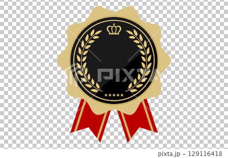 Ranking medal material vector illustration 129116418