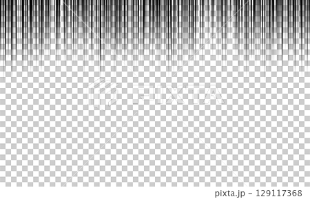寬度各異的鋸齒狀速度線向下流動 129117368