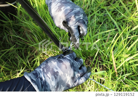 電気牧柵 129119152