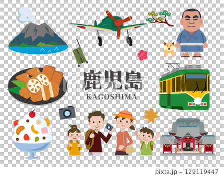Popular tourist spots in Kagoshima Prefecture 129119447