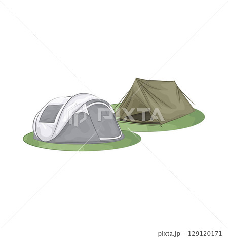 Illustration of Tent  129120171