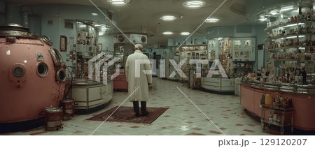 Scientist explores vintage lab artifacts 129120207