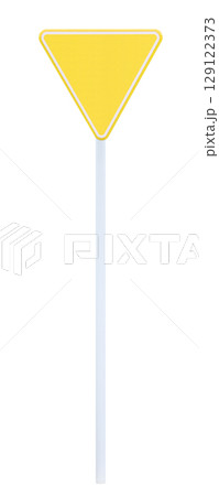 標識_無地_黄色 標識_無地_黄色 129122373