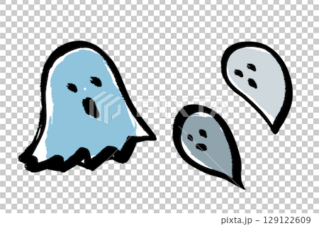 手繪鬼魂插圖集 129122609